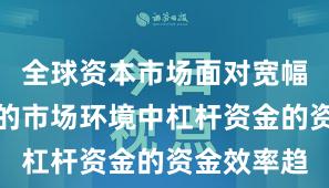 全球资本市场面对宽幅震荡周期的市场环境中杠杆资金的资金效率趋